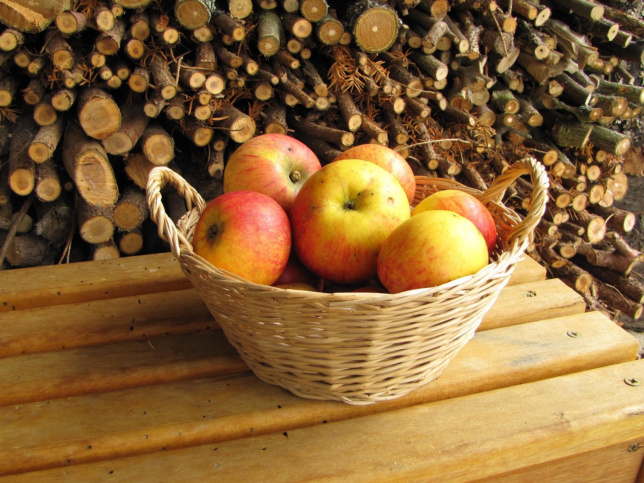 Apples Firewood Free photo on Pixabay Pixabay