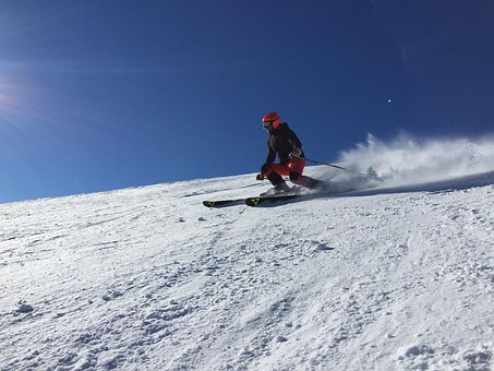 Free Ski Blue Sky photo and picture