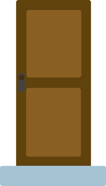 Free door entrance room door vector
