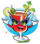 bloody mary, drink, alcohol