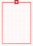 postcard, valentine, sheet