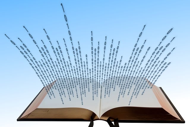 Free binary digitization a book illustration