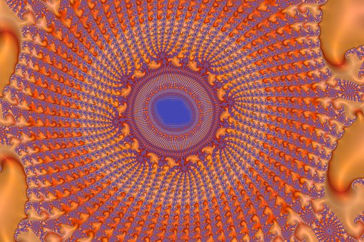 Fraktal, Orange, Struktur, Abstrakt