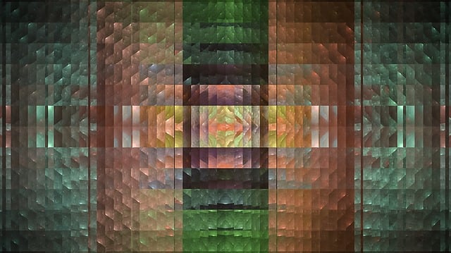 Free fractal design pattern illustration
