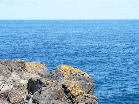 Blau, Blaues Wasser, Horizont, Meer