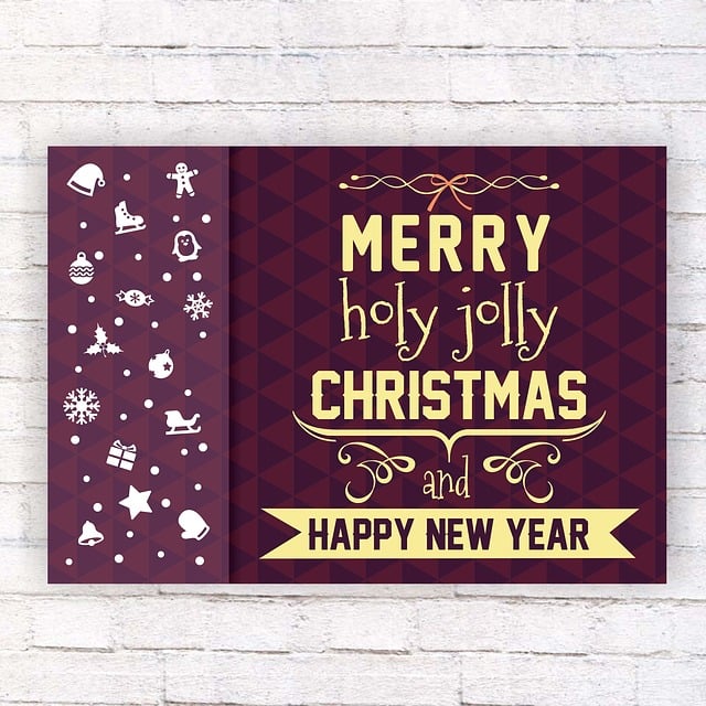 Jul, Baggrund, Vektor, Kort, Design