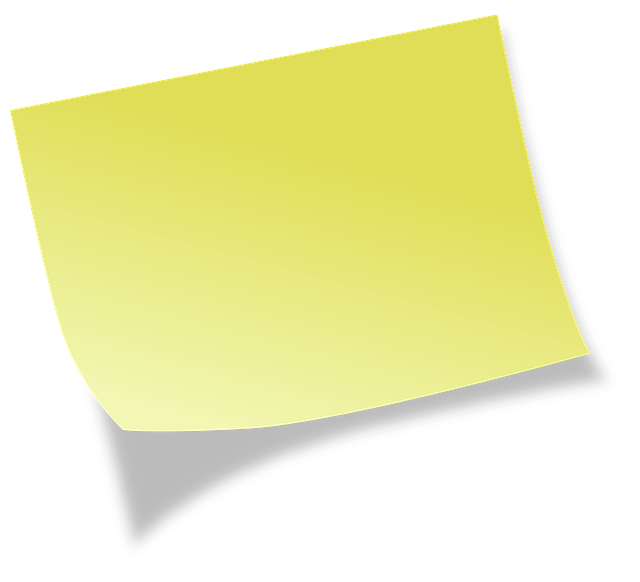 Free note reminder message illustration