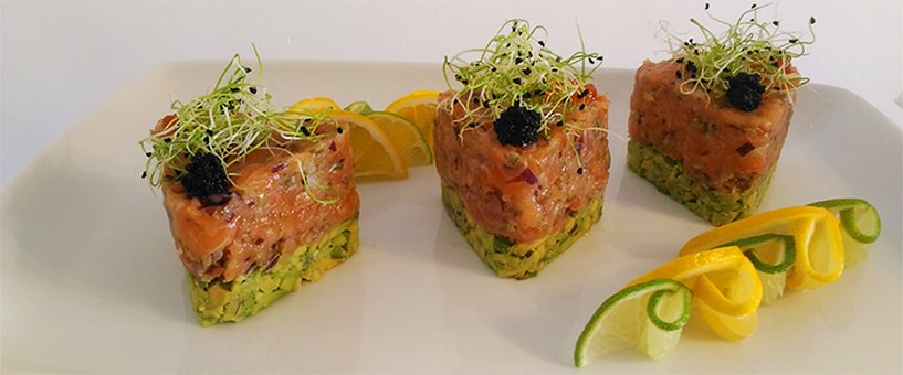 Free Salmon Avocado photo and picture