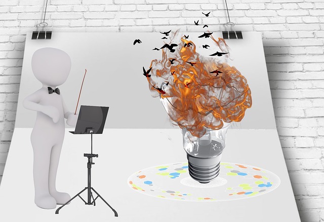Free conductor manager lamp illustration