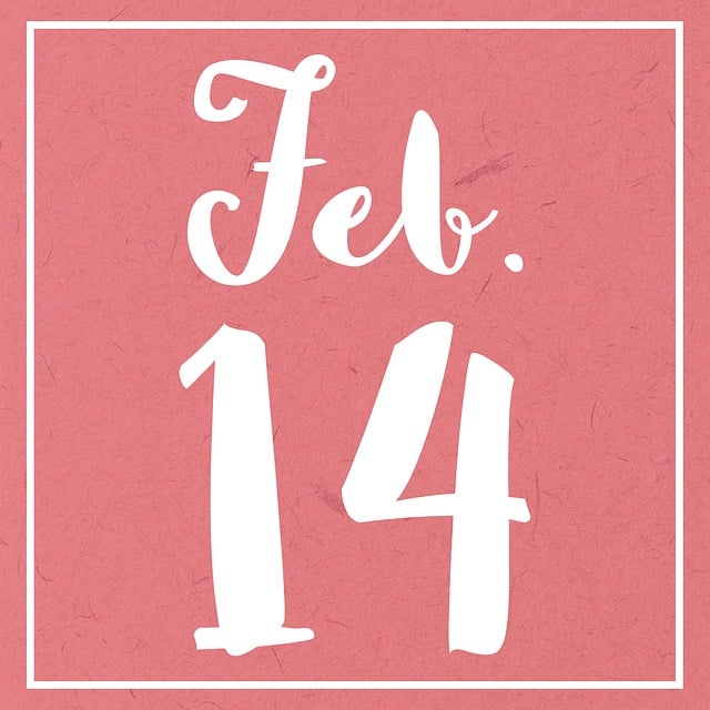 Free valentine's day feb 14 illustration