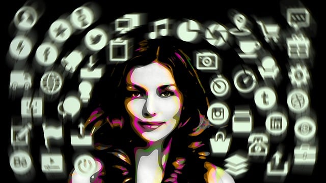 Free portrait woman girl illustration