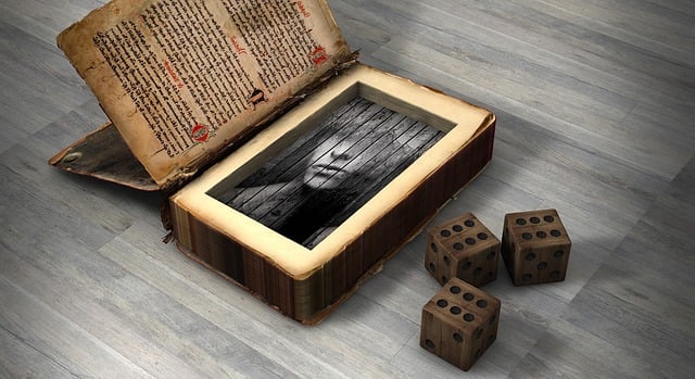 Free secrets book content portrait illustration