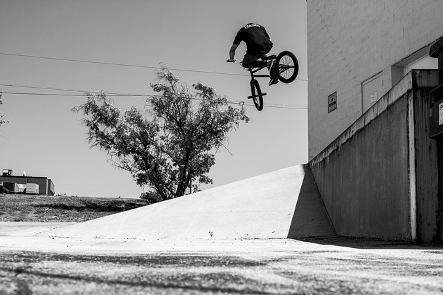 Bicicleta, Bmx, Rua, Arte, Urbano