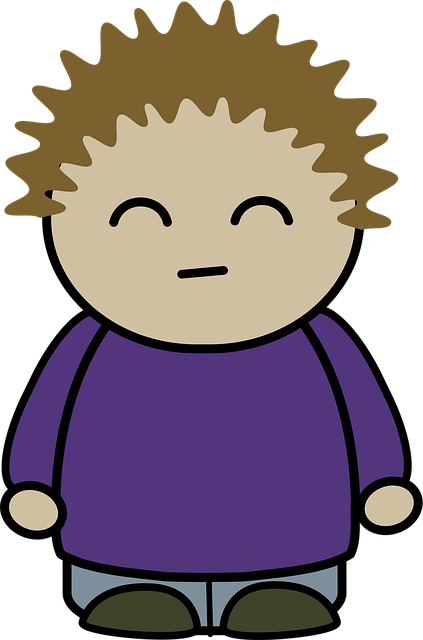 Free character comic characters front vector