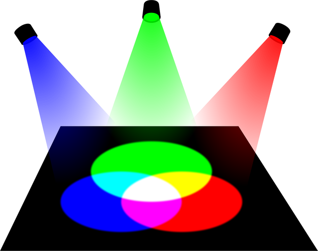 Free additive blending blue vector