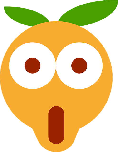 Free astonished clem smiley vector