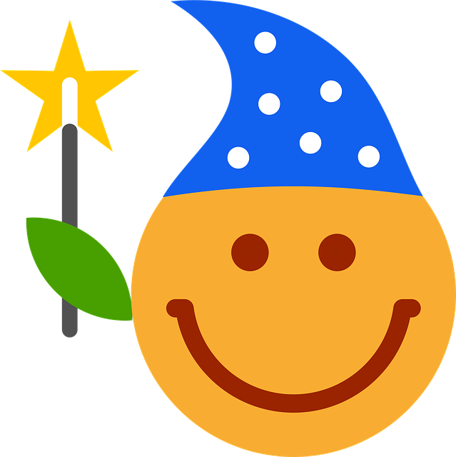Free clem magic smiley vector