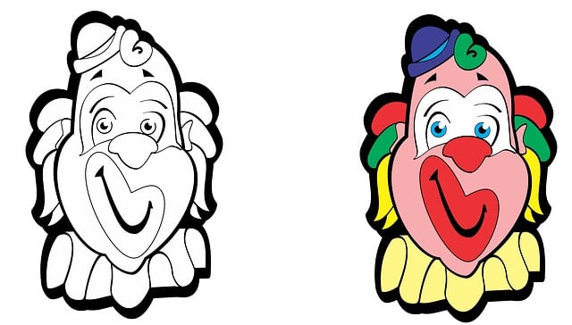 Free fun carnival smile illustration