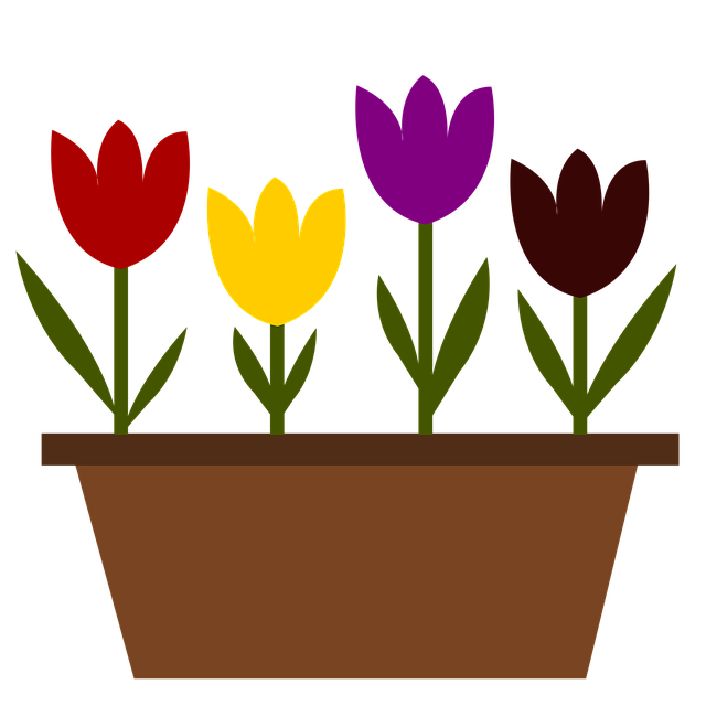Free green home pot vector