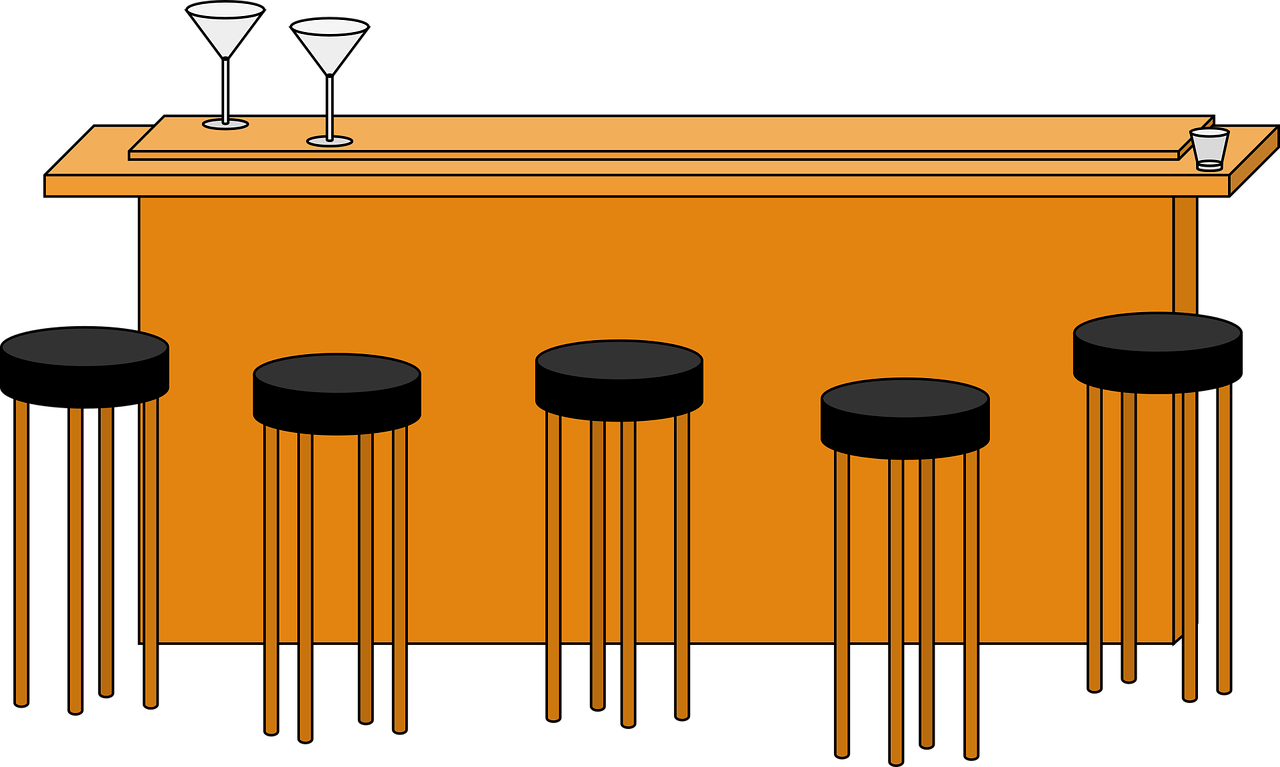 Download Alcohol, Bar, Barstool. RoyaltyFree Vector Graphic Pixabay