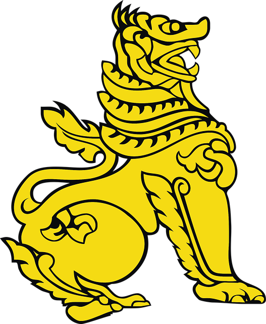 Free guard nature lion vector