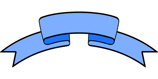 Free banner ribbon sign vector