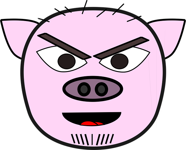 Free angry anthropomorphized animals evil vector