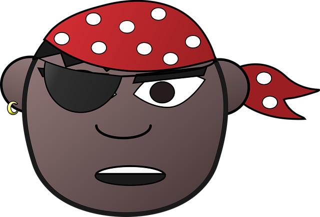 Free black boy earring illustration