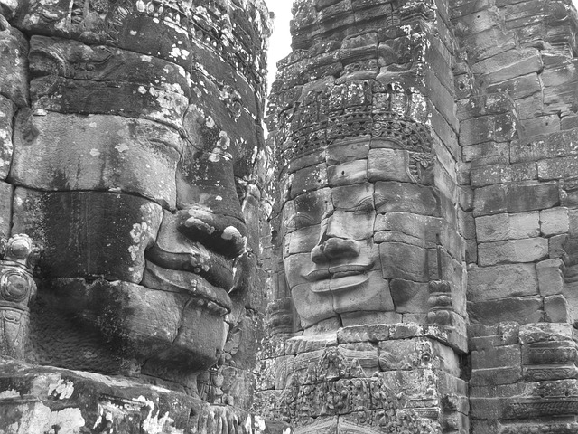 Free Stone Faces photo and picture