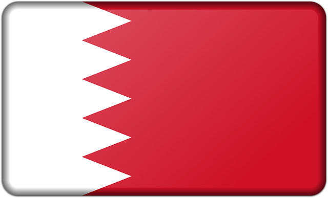 Free bahrain banner decoration vector