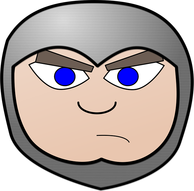 Free comic characters dress-up head head illustration