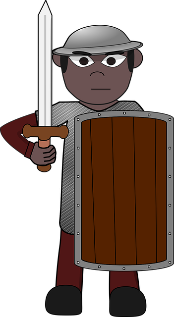 Free book chain mail character vector
