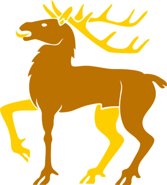 Free animal deer mammal illustration