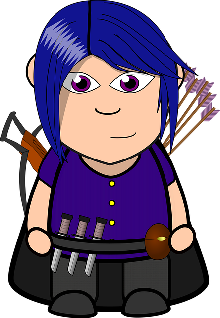 Free fantasy rogue thief vector