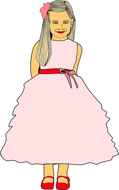 Free charts cute dressed up illustration