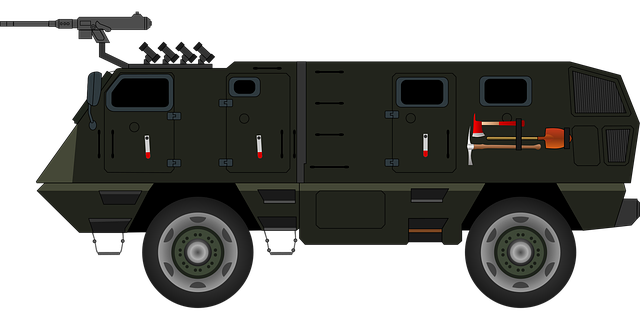 Free vehicle military army vector