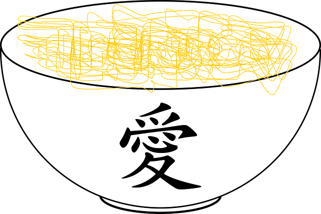 Cuenco, Japón, Amor, Fideos