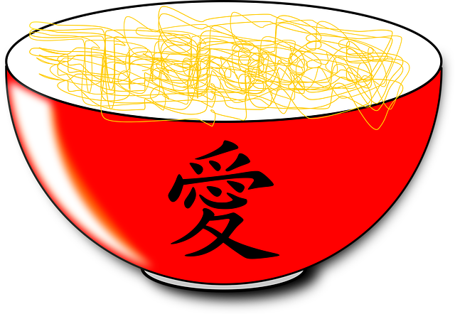Cuenco, Amor, Fideos