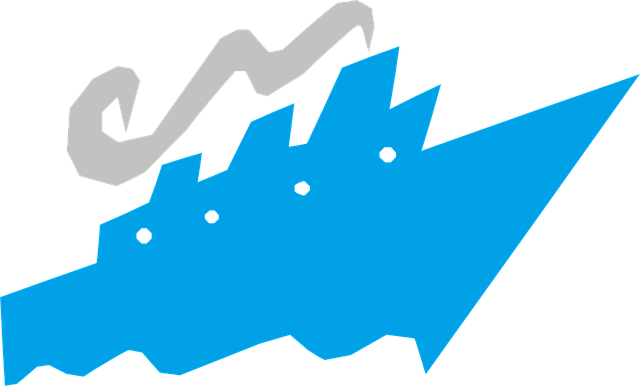 Free cartoon ship tooned in vector