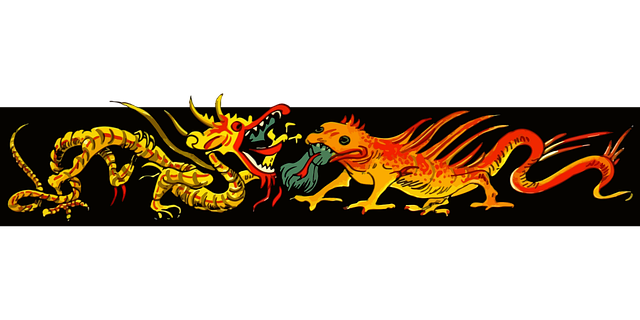 Free creature dragon legend illustration