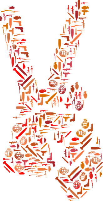 Free fingers hand peace vector