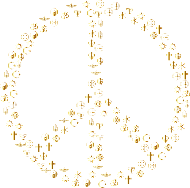 Free religion ahimsa ahura mazda vector