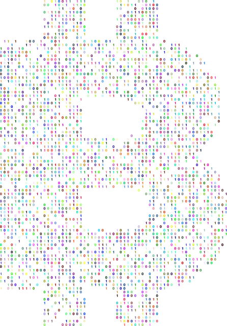 Free bitcoin digital currency money vector