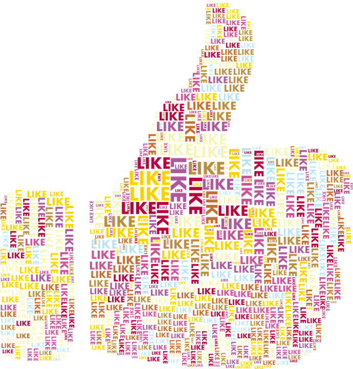 Download Like, Facebook, Social Media. RoyaltyFree Vector Graphic