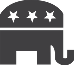 conservatives, elephant, gop