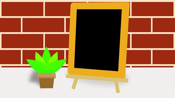 Free Menu Board Blackboard illustration and picture