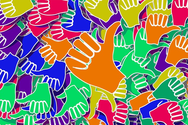 Free like thumb high illustration