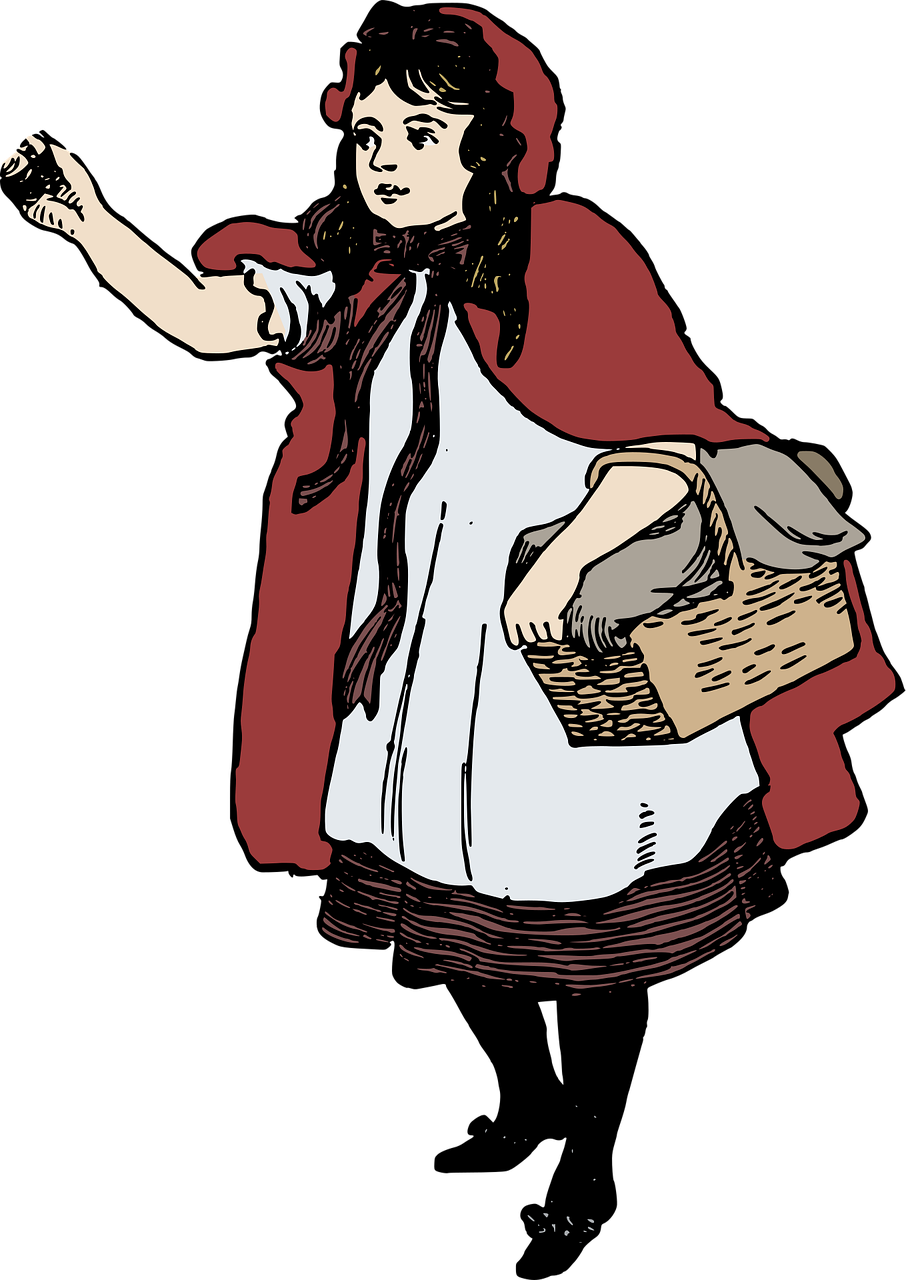 Free Little Red Riding Hood Vector Art - Download 7,059+ Little Red ...
