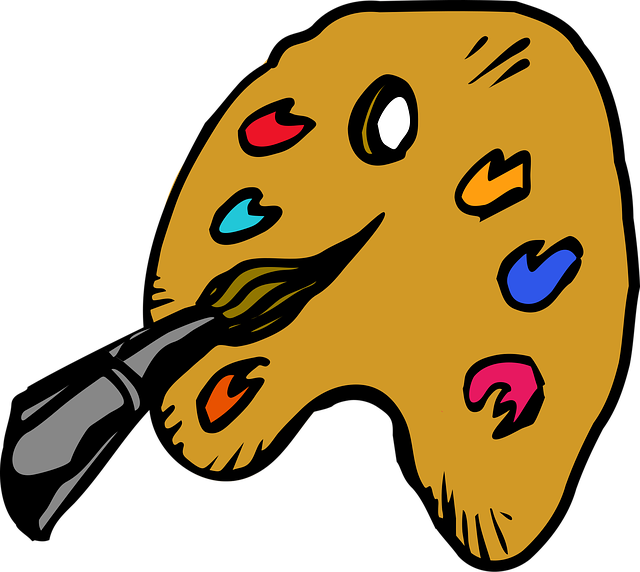 Free paint paintbrush palette illustration