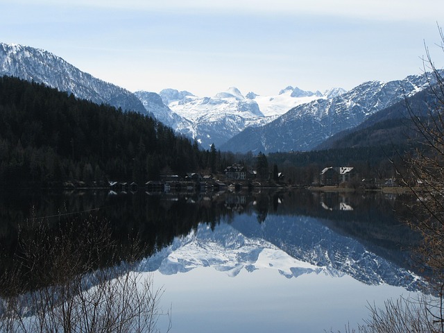 Berg, See, Natur, Spiegelung, Österreich
